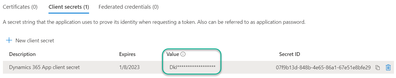 Register an App in Azure Active Directory for Dynamics 365 CE Online